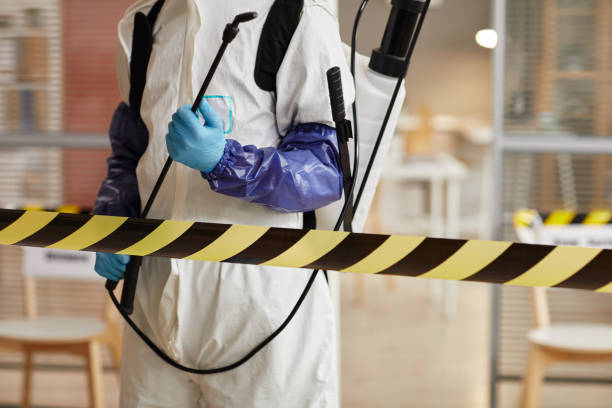 Professional Trauma Scene Cleanup technician working in Plympton, MA